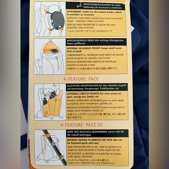 Deuter Freerider Lite 22SL Hiking Trekking Alpine Biking Women’s Fit Backpack - Picture 12 of 16